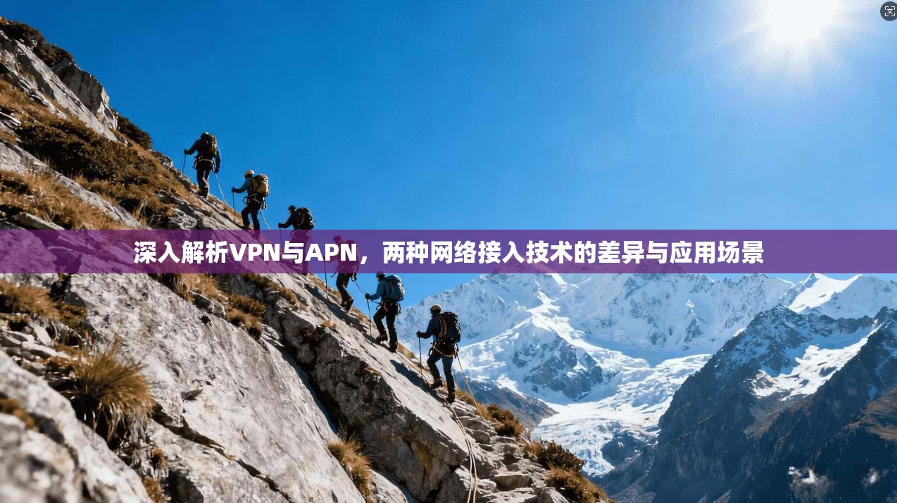 深入解析VPN与APN,两种网络接入技术的差异与应用场景
