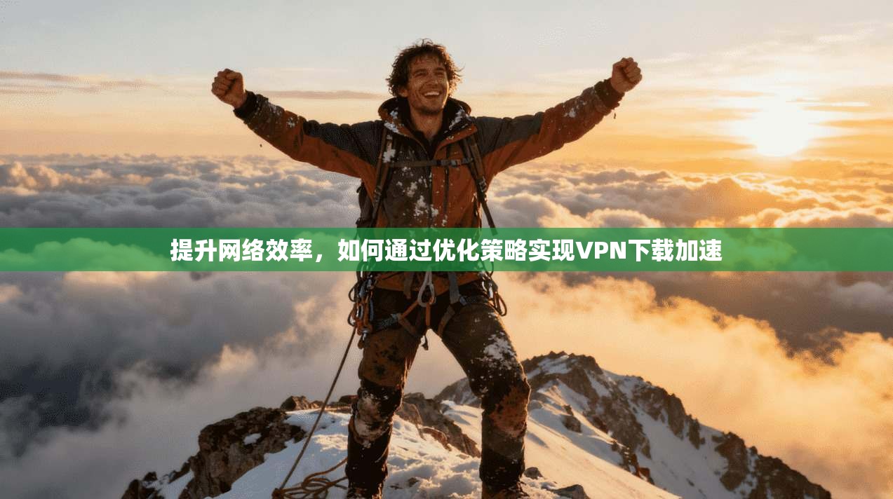 提升网络效率,如何通过优化策略实现VPN下载加速