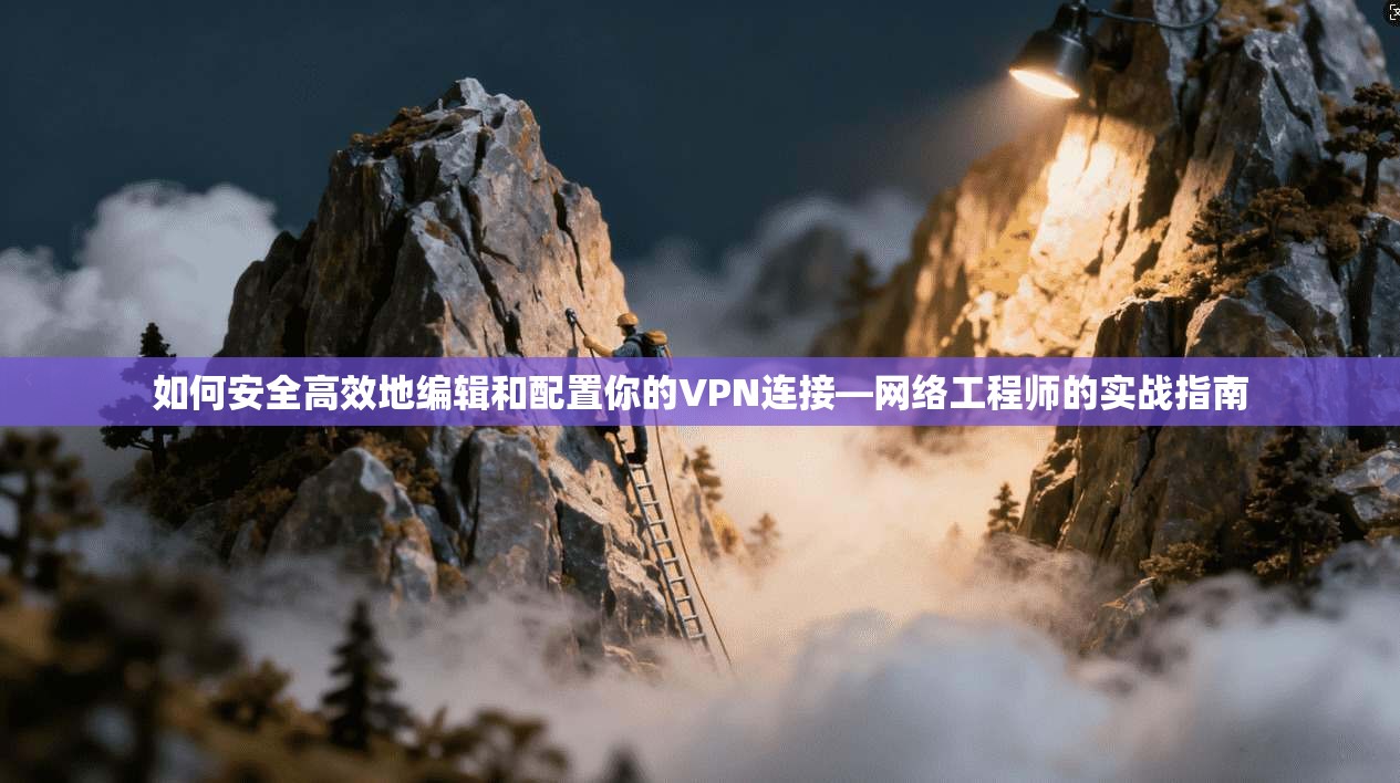 如何安全高效地编辑和配置你的VPN连接—网络工程师的实战指南