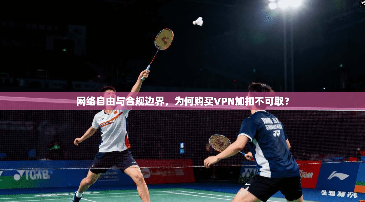 网络自由与合规边界，为何购买VPN加扣不可取？