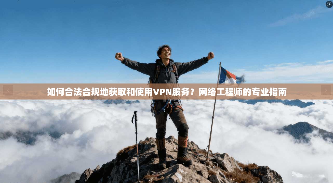 如何合法合规地获取和使用VPN服务?网络工程师的专业指南