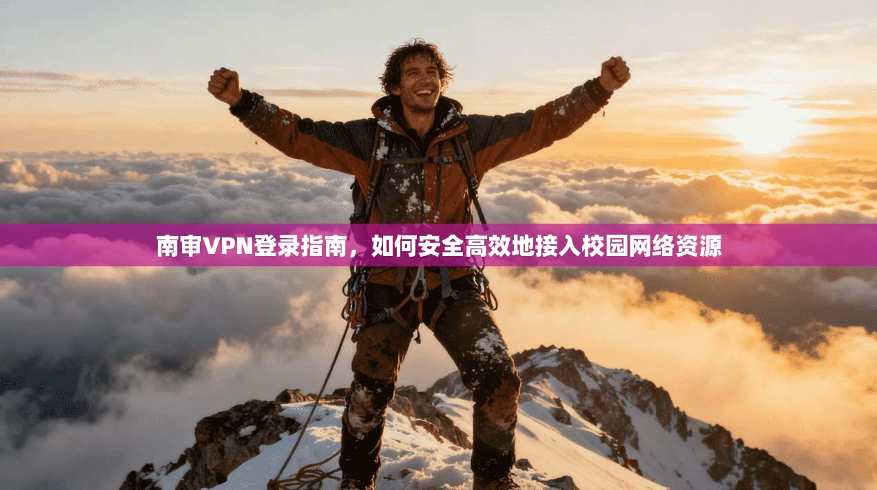 南审VPN登录指南，如何安全高效地接入校园网络资源