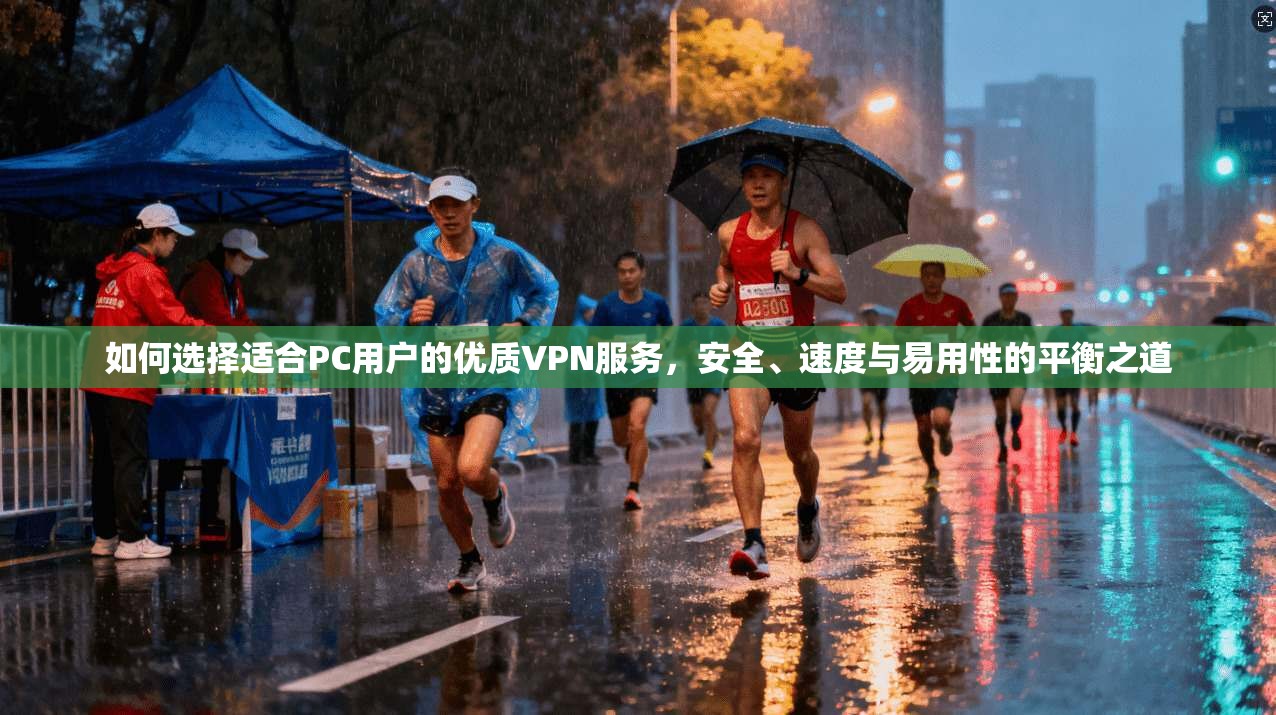 如何选择适合PC用户的优质VPN服务，安全、速度与易用性的平衡之道