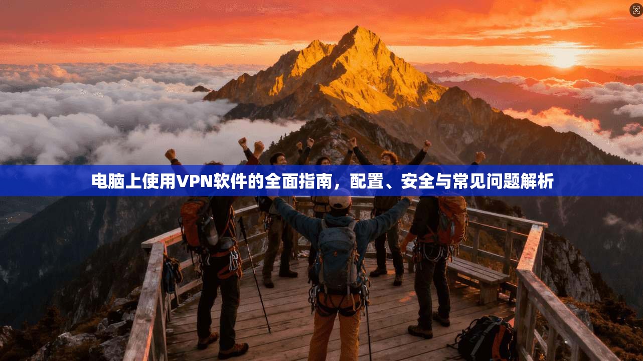 电脑上使用VPN软件的全面指南，配置、安全与常见问题解析