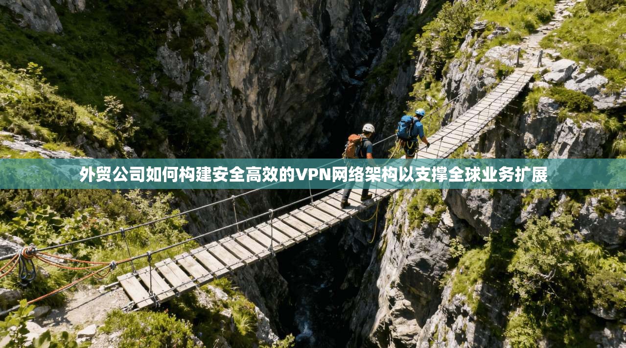 外贸公司如何构建安全高效的VPN网络架构以支撑全球业务扩展