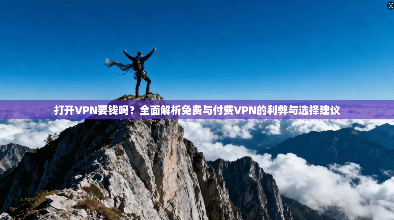 打开VPN要钱吗?全面解析免费与付费VPN的利弊与选择建议