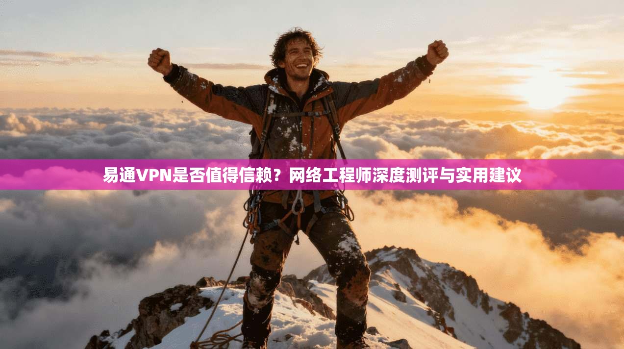 易通VPN是否值得信赖?网络工程师深度测评与实用建议