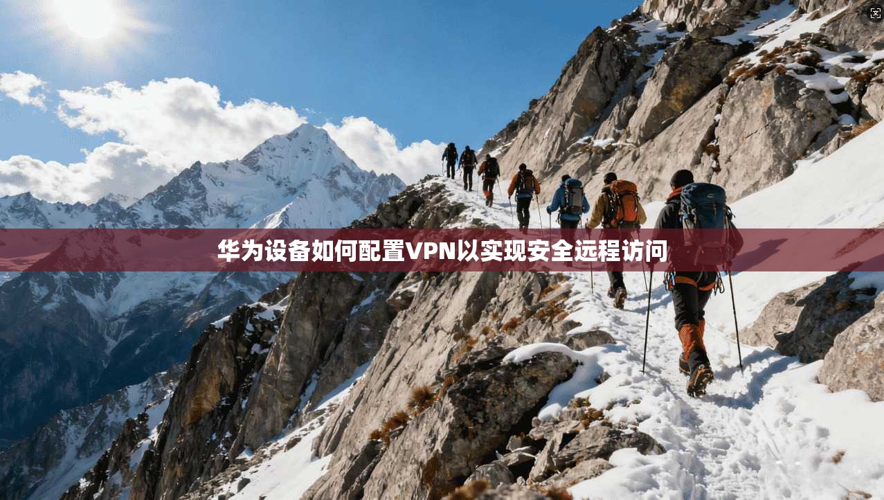 华为设备如何配置VPN以实现安全远程访问