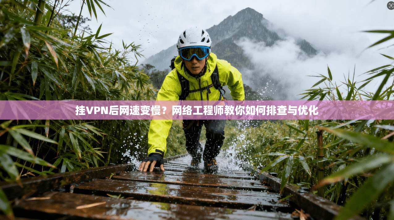 挂VPN后网速变慢?网络工程师教你如何排查与优化