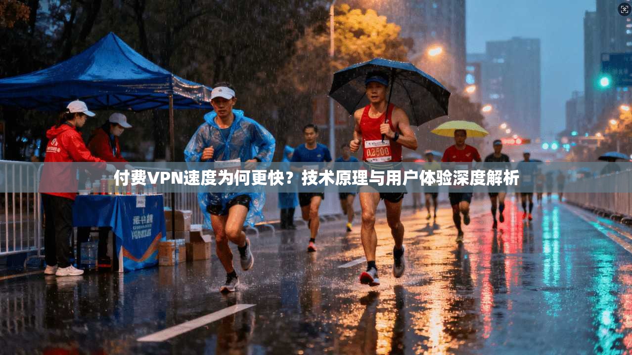 付费VPN速度为何更快?技术原理与用户体验深度解析