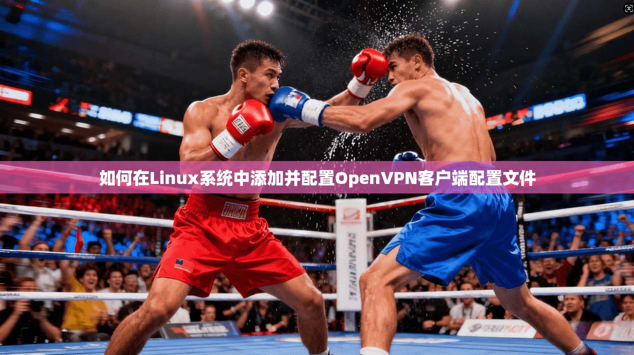 如何在Linux系统中添加并配置OpenVPN客户端配置文件