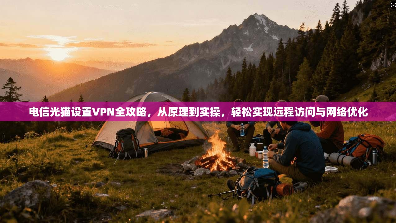 电信光猫设置VPN全攻略，从原理到实操，轻松实现远程访问与网络优化