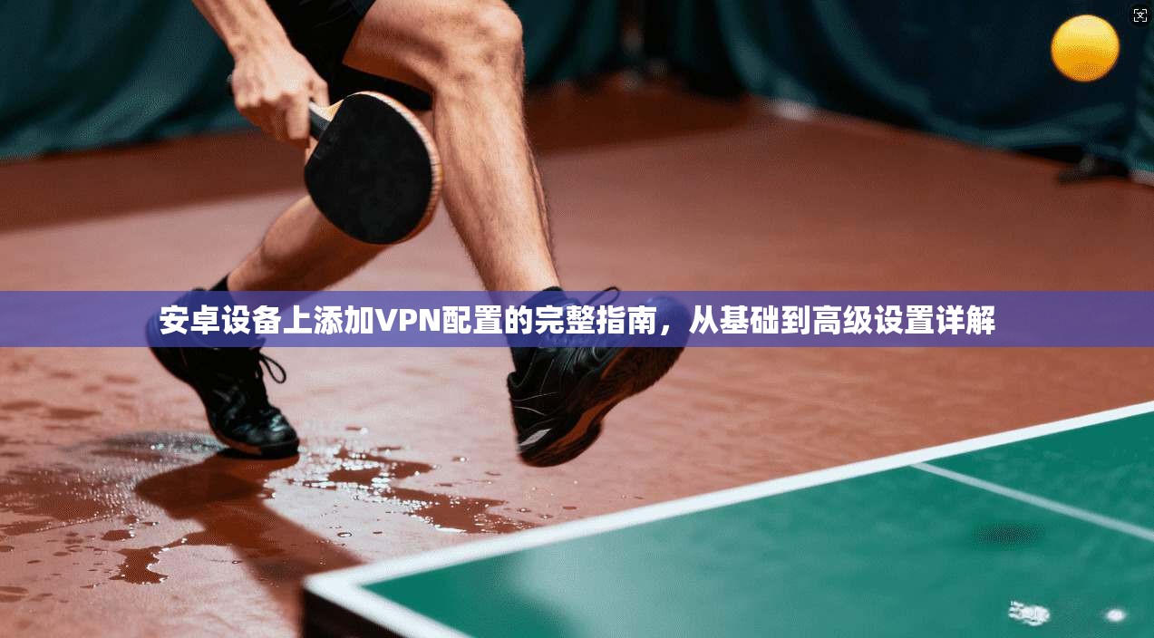 安卓设备上添加VPN配置的完整指南，从基础到高级设置详解