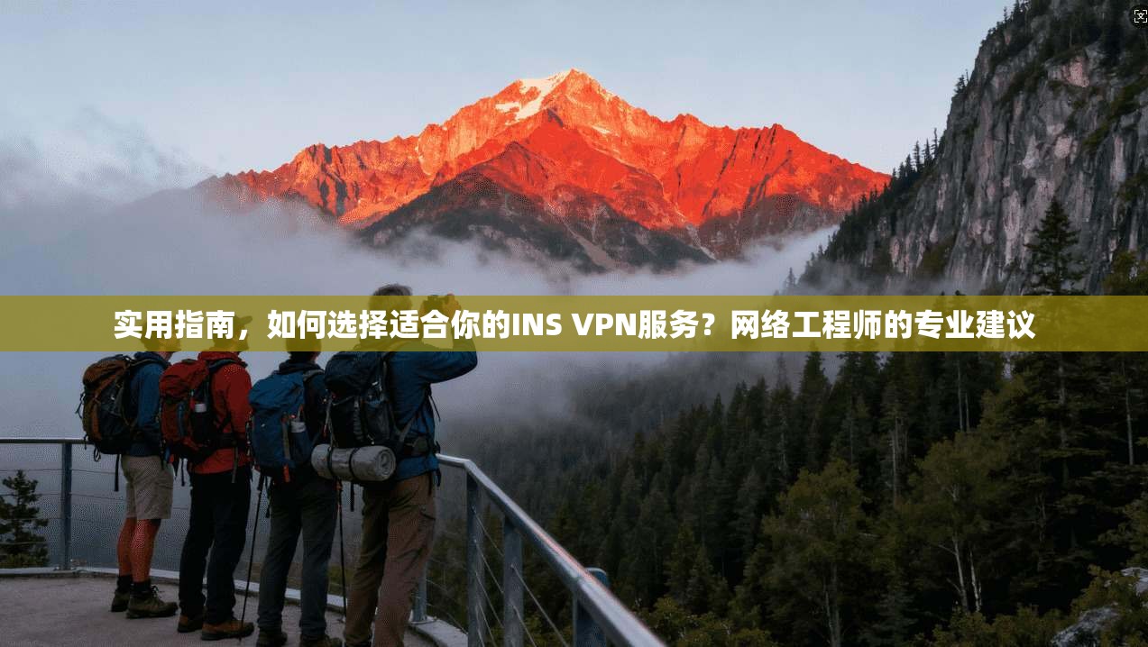 实用指南，如何选择适合你的INS VPN服务？网络工程师的专业建议