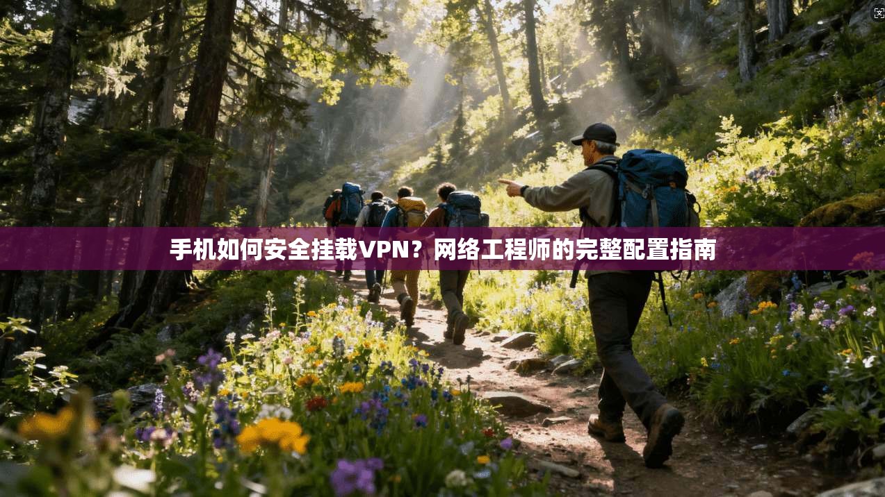 手机如何安全挂载VPN？网络工程师的完整配置指南