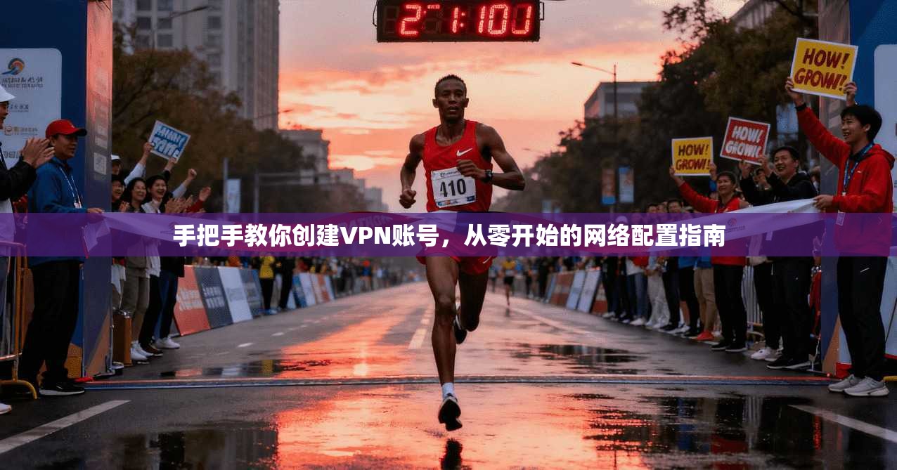 手把手教你创建VPN账号，从零开始的网络配置指南