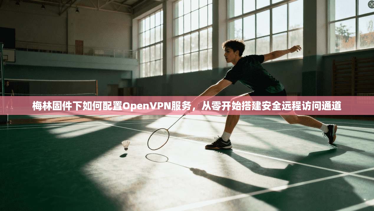 梅林固件下如何配置OpenVPN服务，从零开始搭建安全远程访问通道