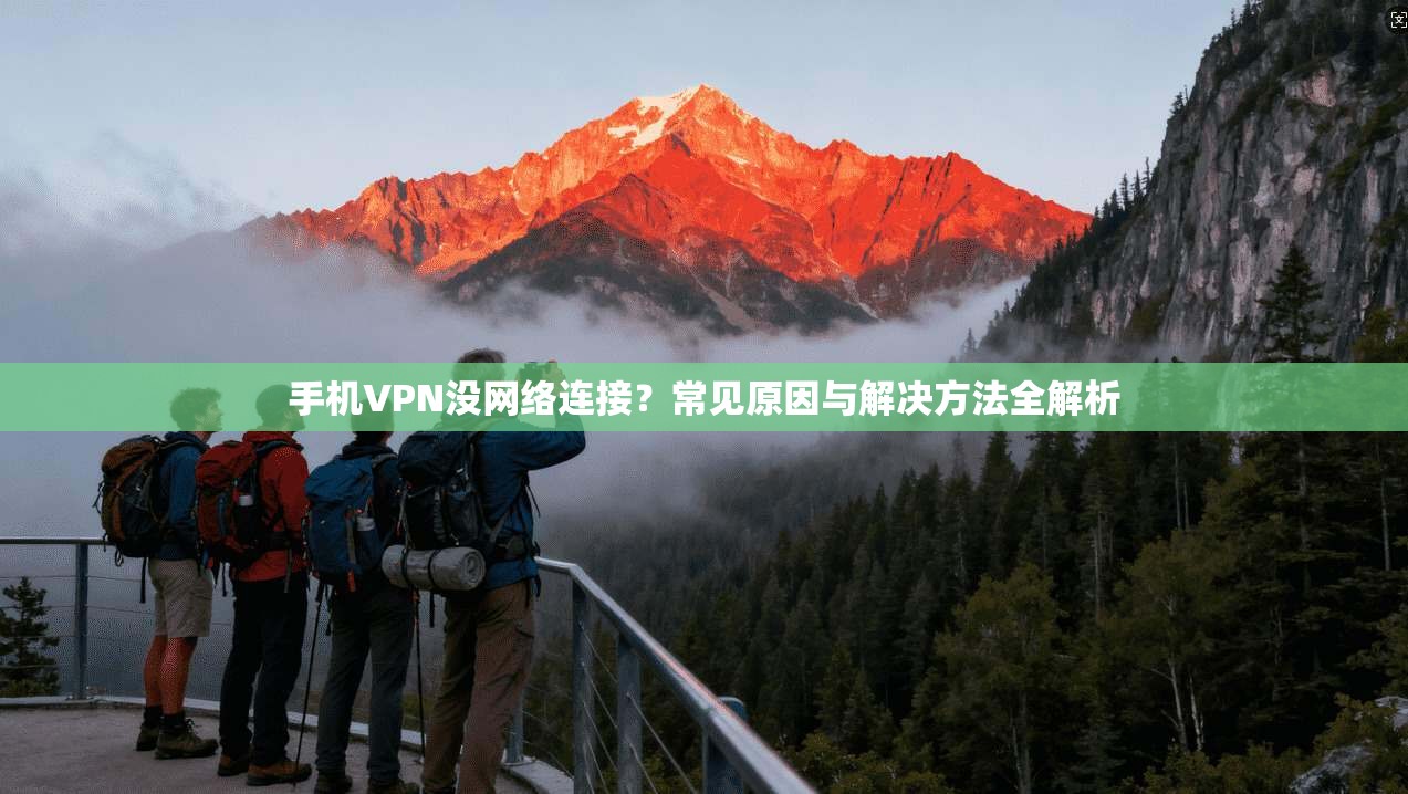 手机VPN没网络连接？常见原因与解决方法全解析