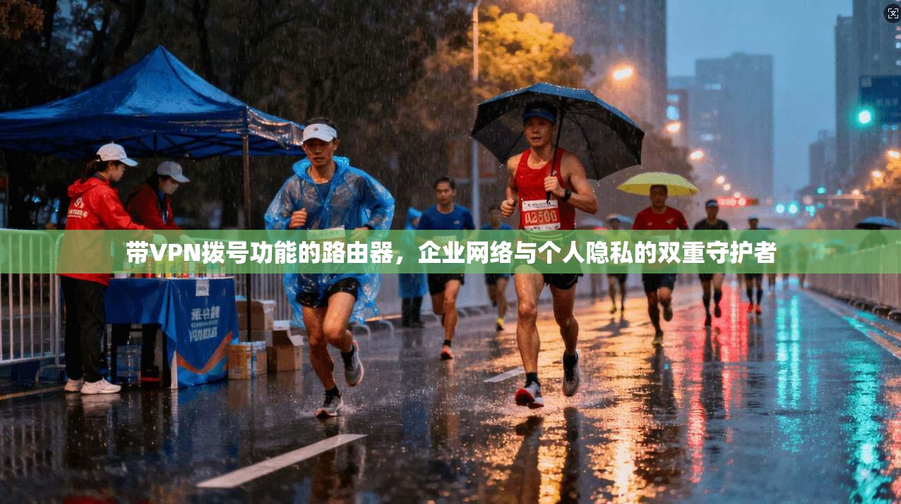 带VPN拨号功能的路由器，企业网络与个人隐私的双重守护者