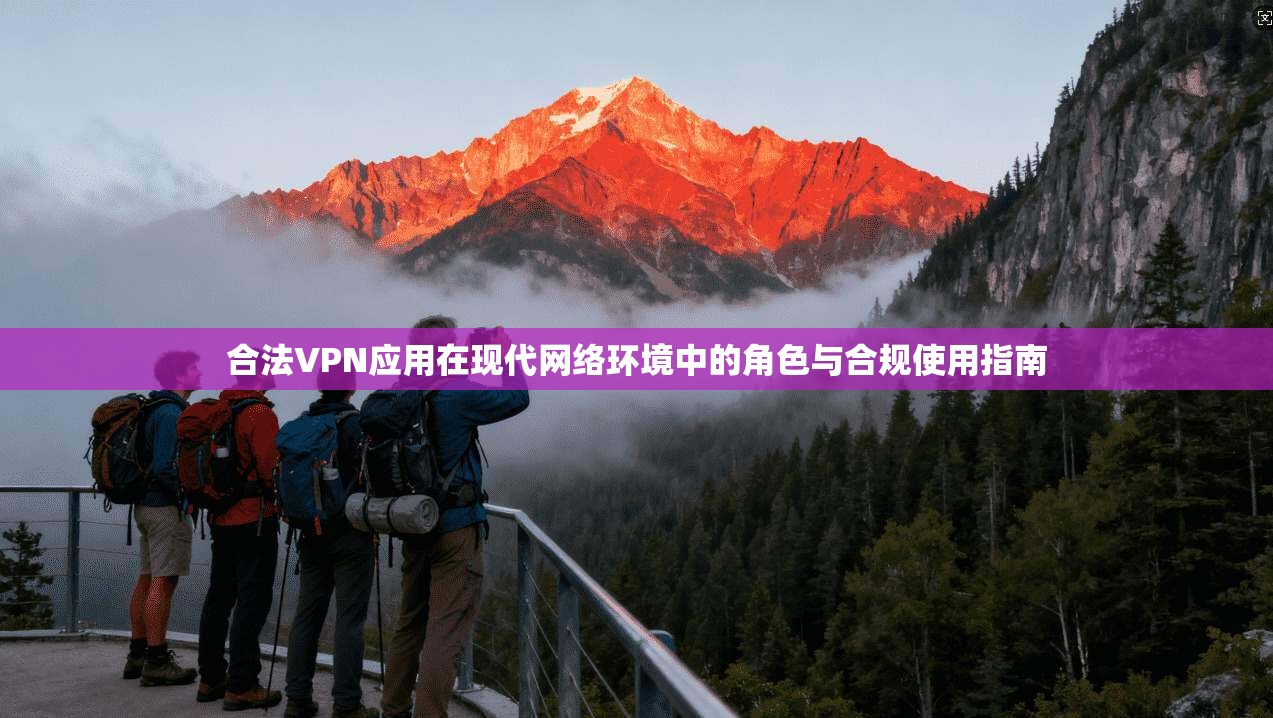 合法VPN应用在现代网络环境中的角色与合规使用指南