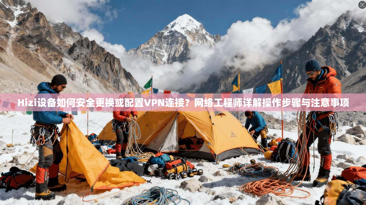 Hizi设备如何安全更换或配置VPN连接？网络工程师详解操作步骤与注意事项