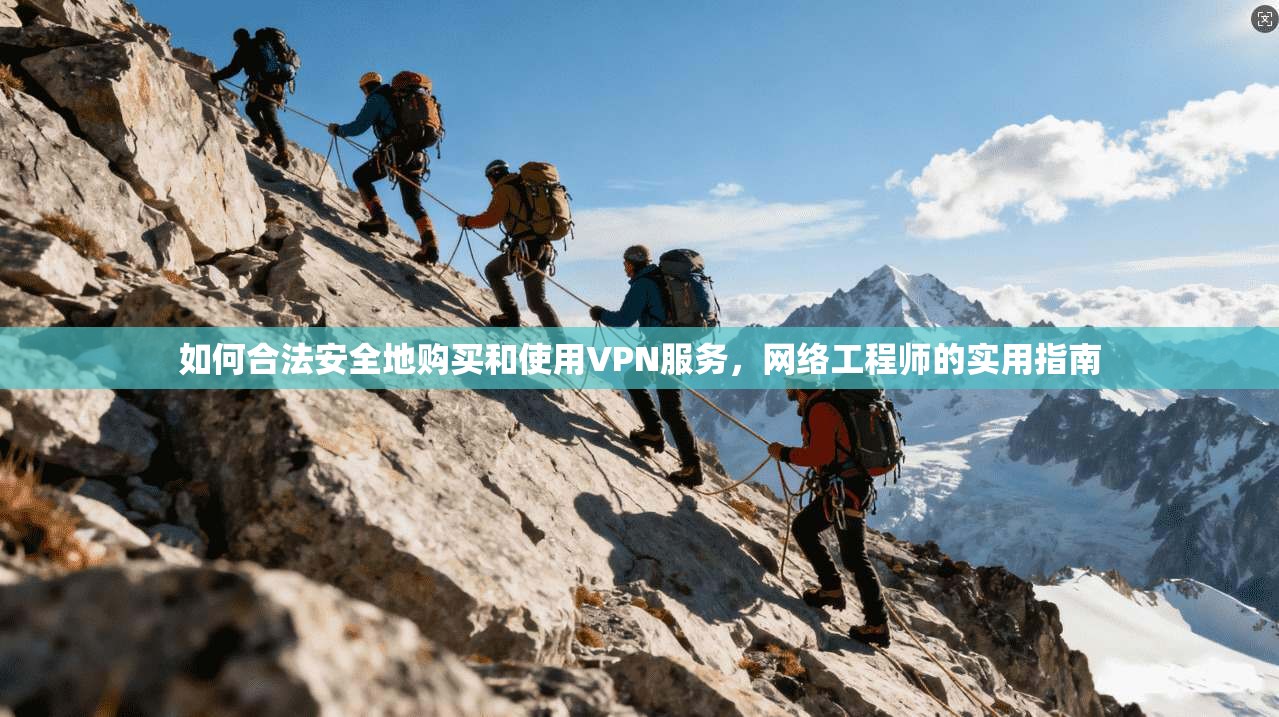 如何合法安全地购买和使用VPN服务，网络工程师的实用指南