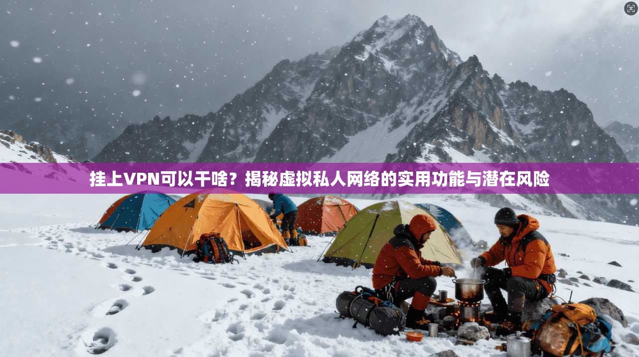 挂上VPN可以干啥？揭秘虚拟私人网络的实用功能与潜在风险