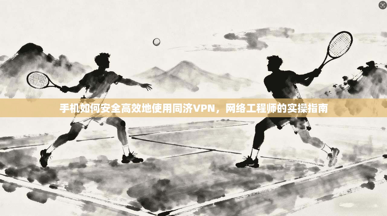 手机如何安全高效地使用同济VPN，网络工程师的实操指南