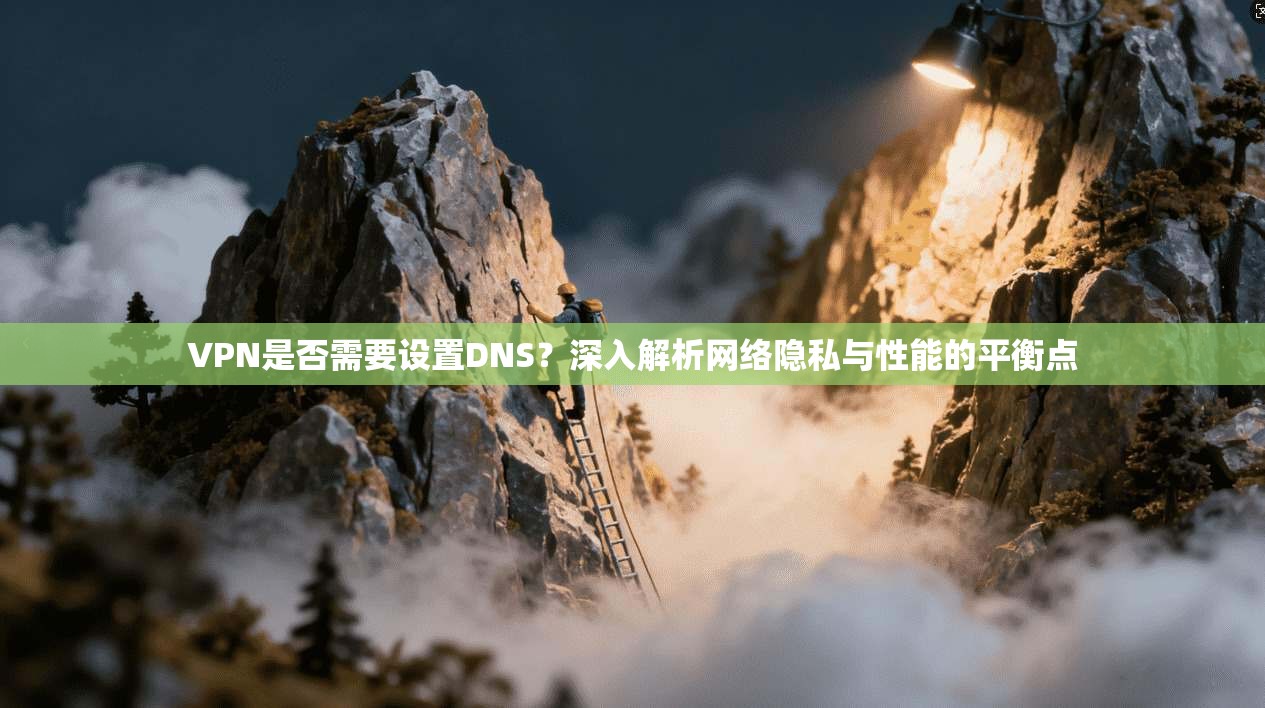 VPN是否需要设置DNS？深入解析网络隐私与性能的平衡点