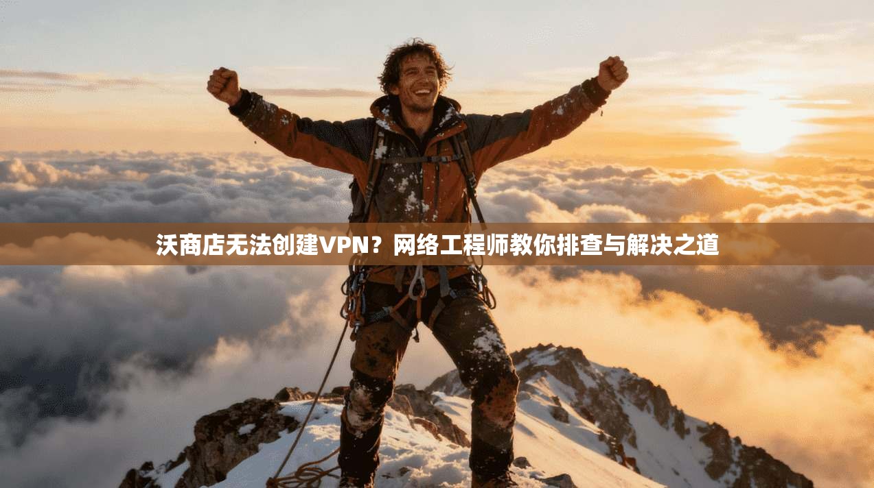 沃商店无法创建VPN？网络工程师教你排查与解决之道