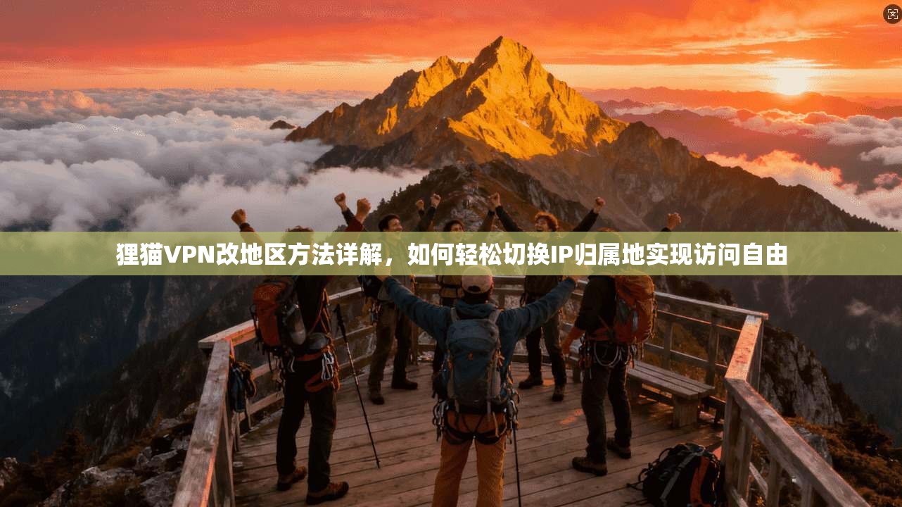 狸猫VPN改地区方法详解，如何轻松切换IP归属地实现访问自由
