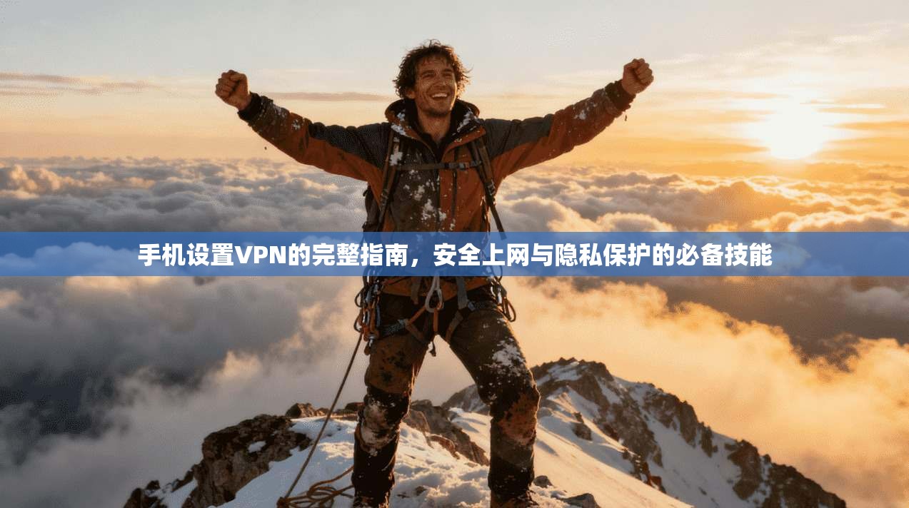 手机设置VPN的完整指南，安全上网与隐私保护的必备技能