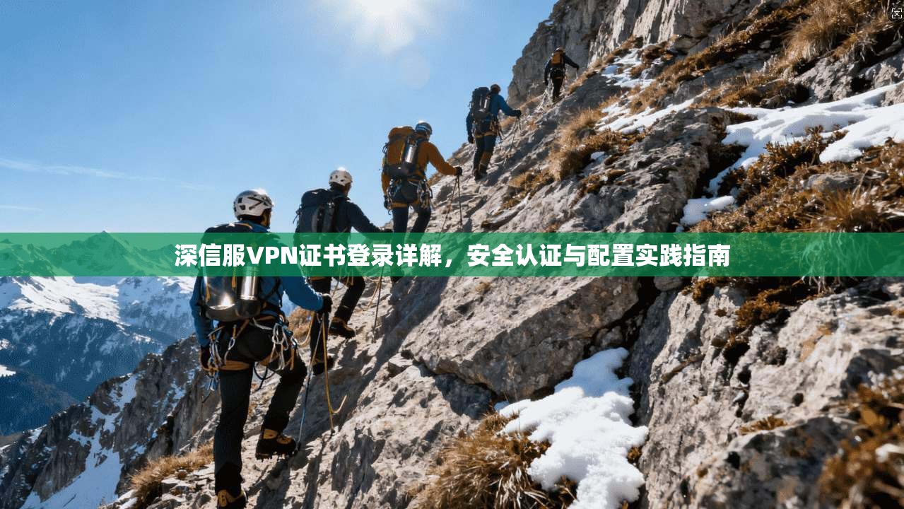 深信服VPN证书登录详解，安全认证与配置实践指南