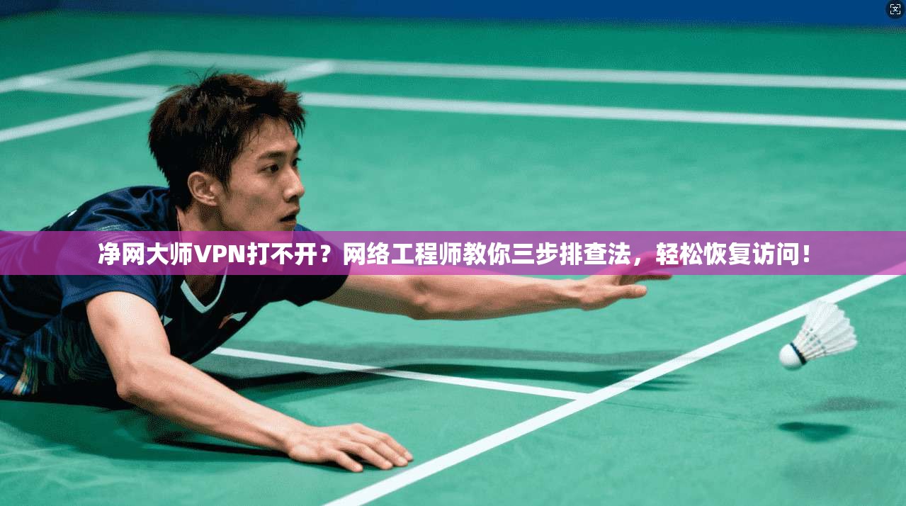 净网大师VPN打不开?网络工程师教你三步排查法,轻松恢复访问!