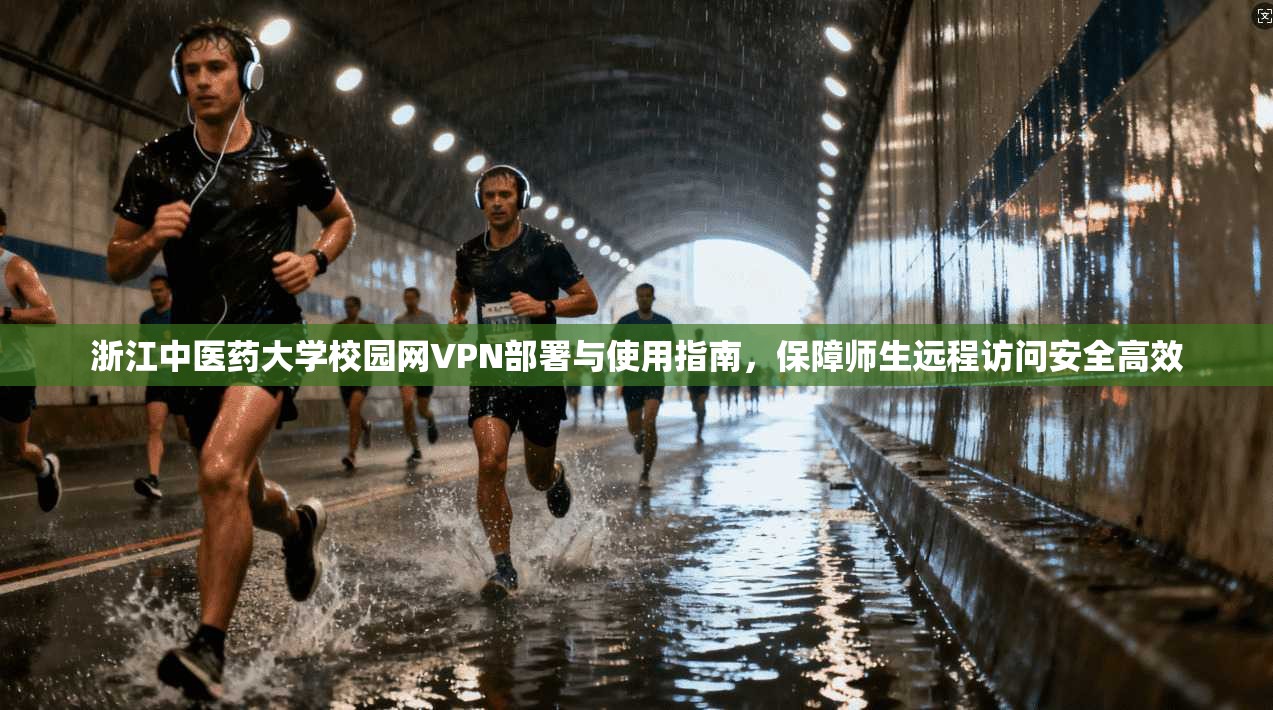 浙江中医药大学校园网VPN部署与使用指南,保障师生远程访问安全高效