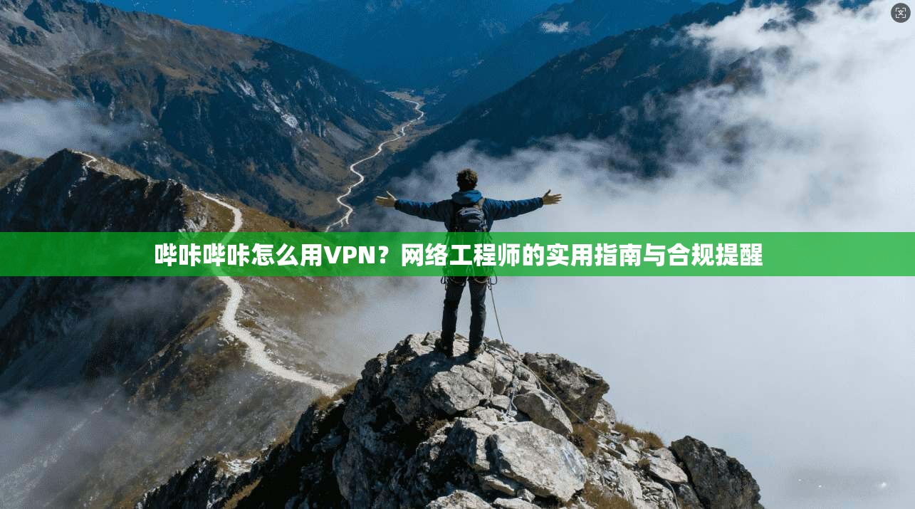 哔咔哔咔怎么用VPN?网络工程师的实用指南与合规提醒