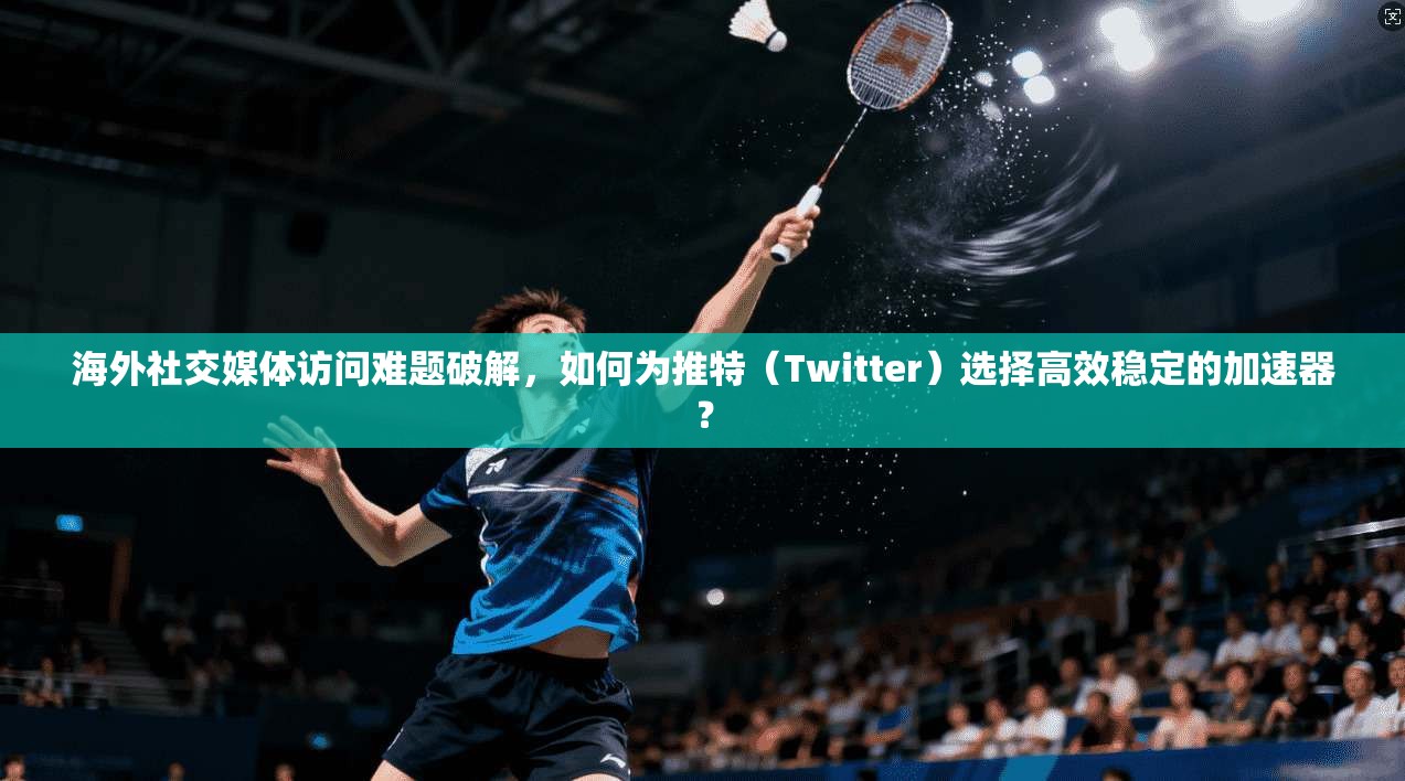 海外社交媒体访问难题破解,如何为推特(Twitter)选择高效稳定的加速器?