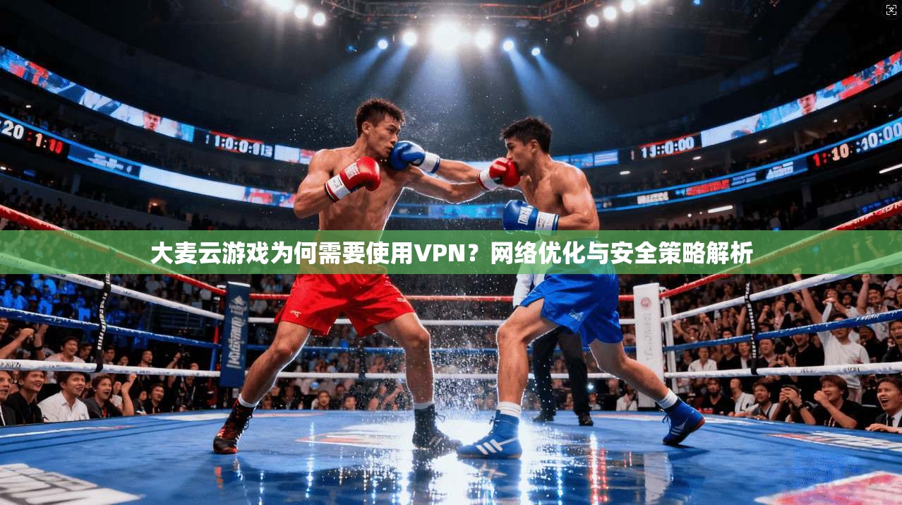 大麦云游戏为何需要使用VPN?网络优化与安全策略解析