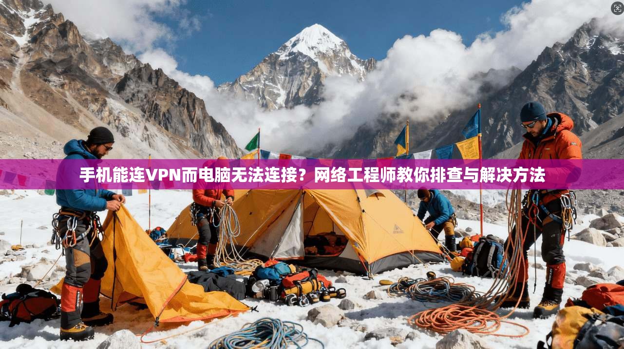 手机能连VPN而电脑无法连接？网络工程师教你排查与解决方法