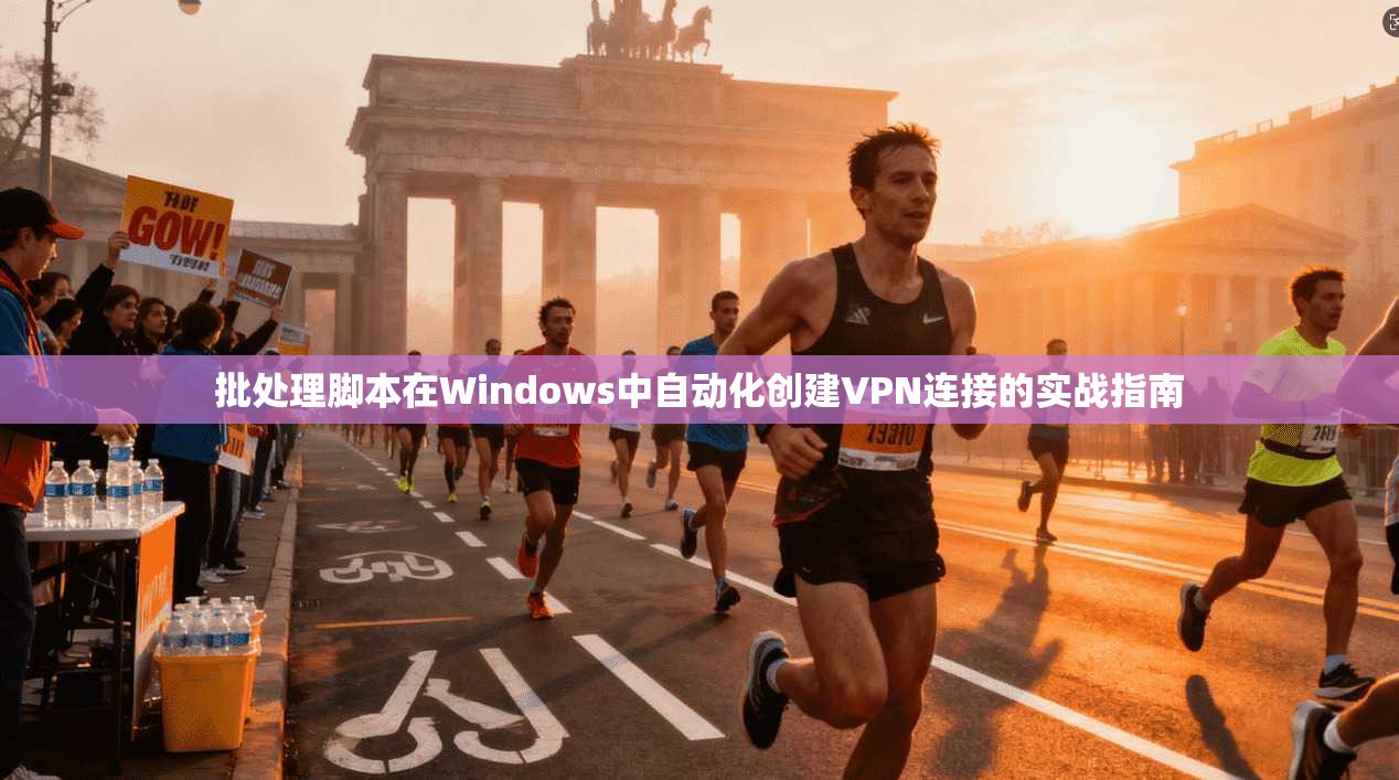 批处理脚本在Windows中自动化创建VPN连接的实战指南